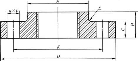 平面（FF)帶頸螺紋鋼制管法蘭 (適用于 PN 6、PN 10、PN 16、PN 25 和 PN 40